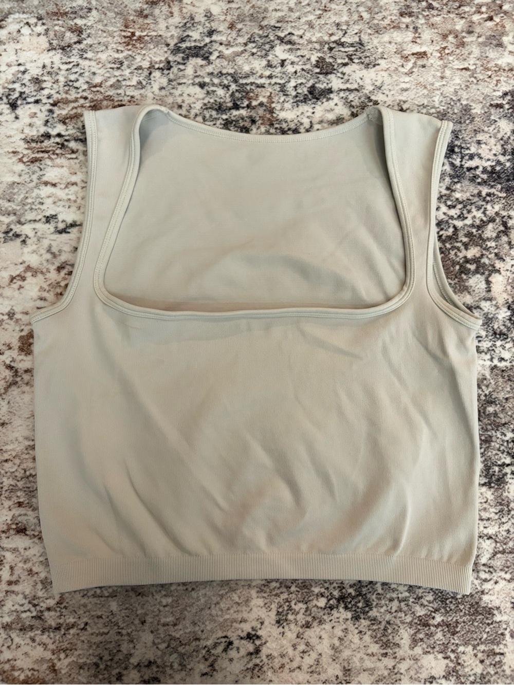 Women’s Square-Neck Tank Top - Off White